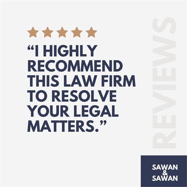 Sawan & Sawan client review 4